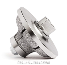 Vacuum Brazed F20 Diamond Router Bit Profiling Wheel Edge