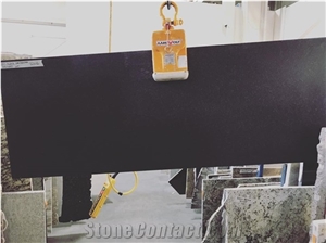 Absolute Black Granite Brushed Slabs
