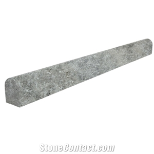Silver Travertine Pencil Moulding Pencil Lineer