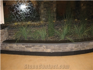 Pennsylvania Black Slate Wall Parapet