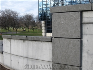 Virginia Mist Granite Wall Coping