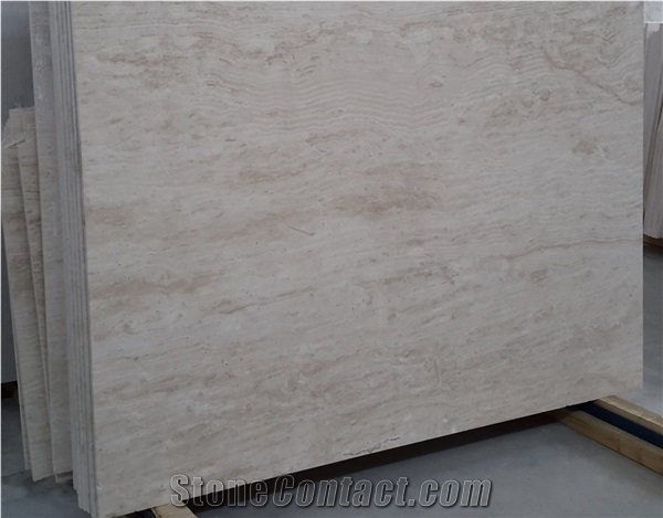 Super White Travertine Slabs