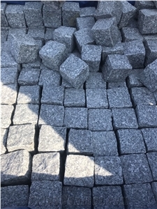 Cubic Granite Small Cobble Stone, Cube Stone Pavers