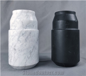 Stone Bucket,Marble Barrel, Pencil Vase, Pen Container Stone Bucket,Marble Barrel, Pencil Vase, Pen Container