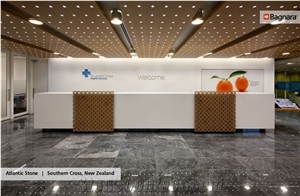 Atlantic Lava Stone Floor and Wall Application Projects