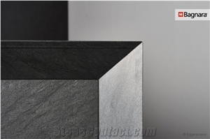 Carbon Grey Quartzite Kitchen Countertop, Island Top