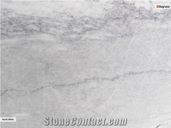 Pacific White Marble Slabs, Tiles