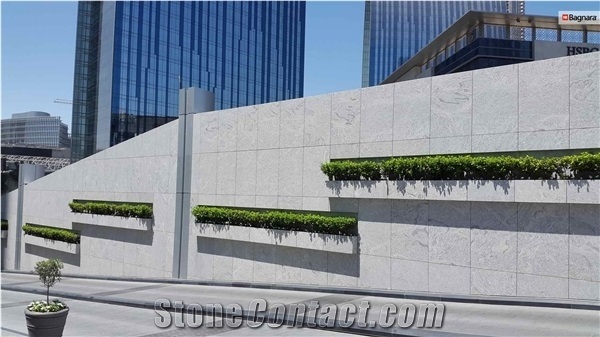 Silver Cloud Granite Slabs, Floor and Wall