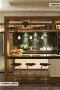 Vitoria Regia Quartzite Kitchen Countertop