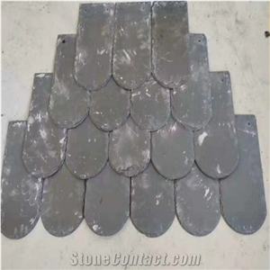 Black Slate Roofing Tile, Natural Slate Roof Tiles