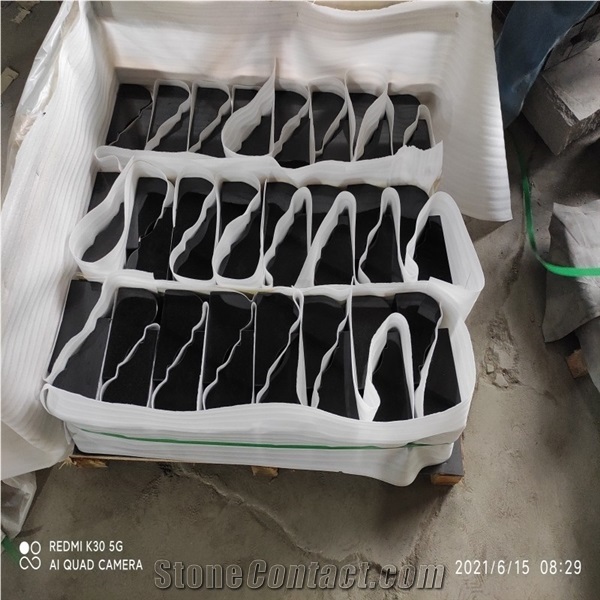 Shanxi Black Absolute Pure Black Granite Tombstone &Monument