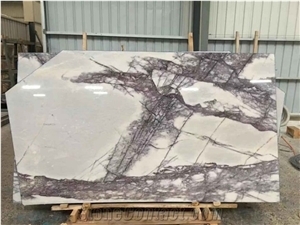 Calacatta Viola Lilac White Milas Marble Slabs&Tiles