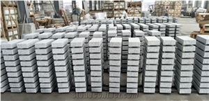 Cheap G603 Sesame White Grey Granite Kerbstone