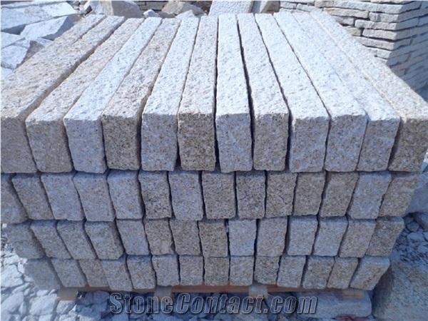 China Yellow Granite Sunset Gold G682 Kerbstone for Road