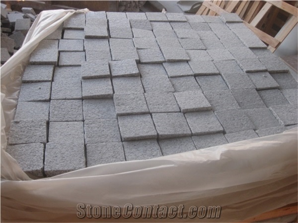 Chinese Cheap Grey Granite G603 Cubes for Paving