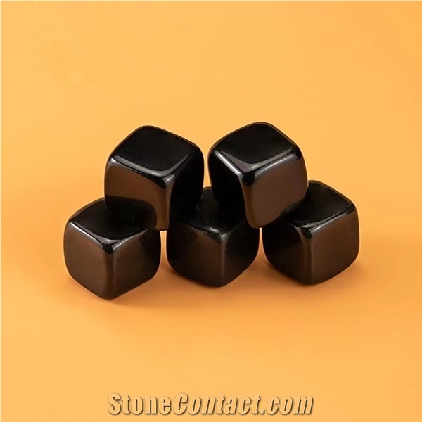 Colorful Semiprecious Stone Cube Crafts, Precious Gem Jewelry