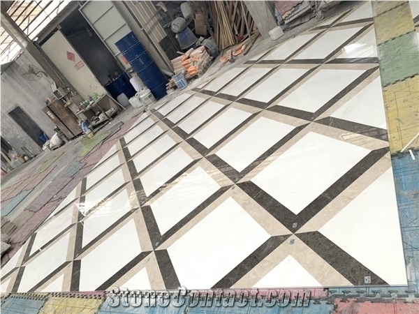 Floor Decaration Water Jet Medallions