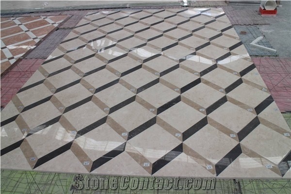 Floor Decaration Water Jet Medallions