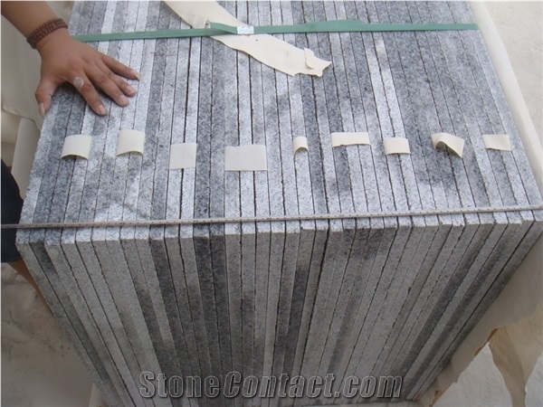 Cheap G603 China White Grey Granite Tiles