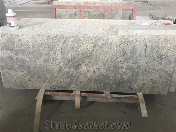 Great Quality Kashmire White Kitchen Countertop for Project