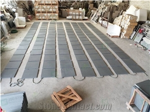 High Quality India Black Grante Flamed Tiles Facade Slabs