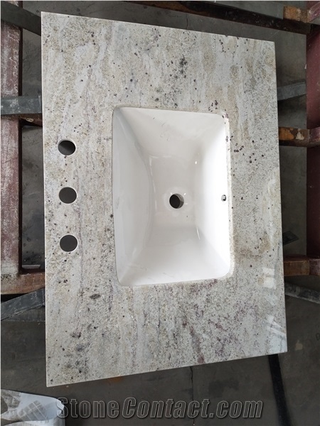 Hotsale River White Granite Vanity Top With Good Price