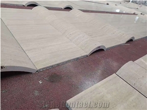 Interior Walling Decoration with Italy Beige Travertine Tile