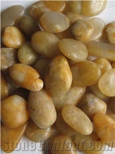 Natural Marble Pebble Stone Cobblestone Paving Stone Pavers