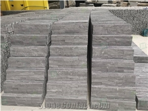 Natural Split Surface Black Slate Culture Z Stone Wall Cover