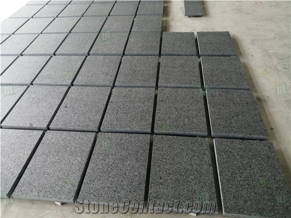 Negro Angola Black Granite Floor Wall Cladding Tiles Facade