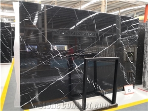 Nero Marquina Marble Slabs & Tiles