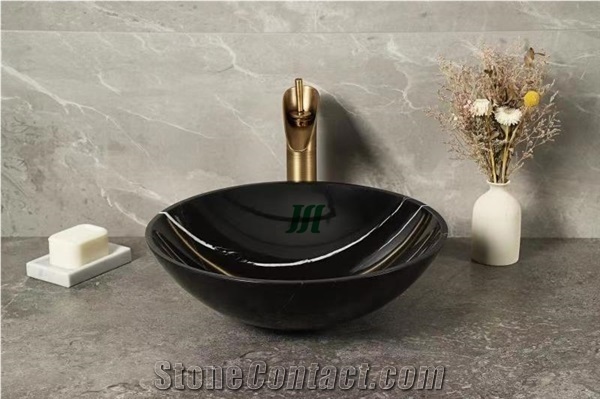 New Arrivals Black Sinks with New Design and High Quality