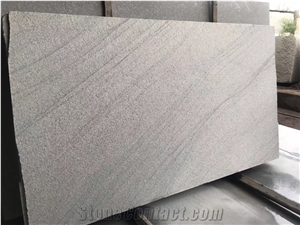 New Viscount White Slabs and Tiles Bookmatch Granite