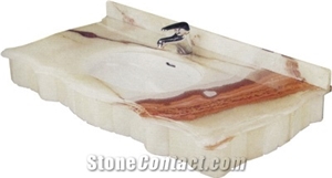 Onyx Granite and Marble Bathroom Vanity Top Countertops