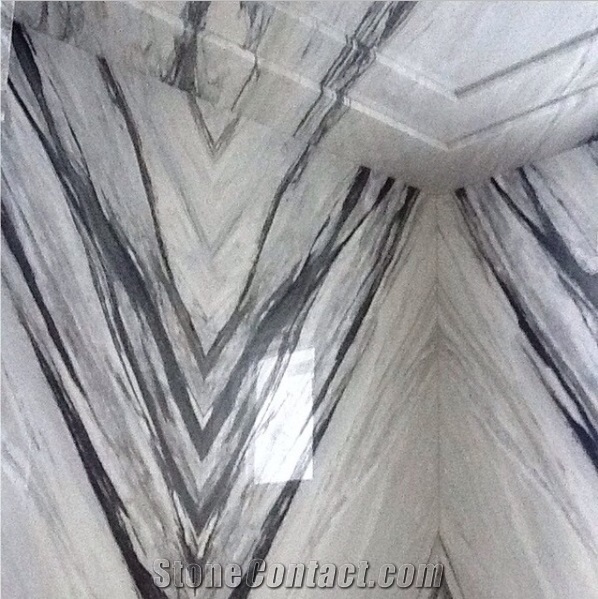 Panda White Marble Honeycomb Panels Slab