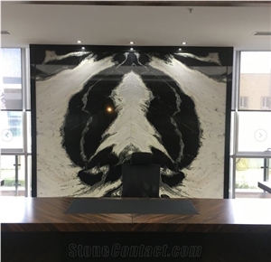 Panda White Marble Honeycomb Panels Slab