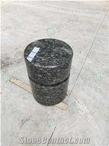 Round Column Paving Car Stop Barriers Parking Stone