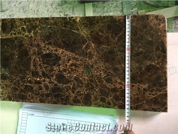 Spain Dark Emperador Brown Marble Tiles Floor Tiles