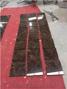 Spain Dark Emperador Brown Marble Tiles Floor Tiles