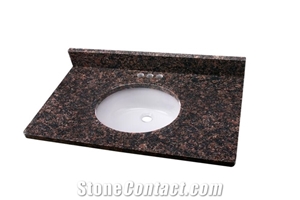 Tan Brown Granite Vanity Top Bathroom Countertops