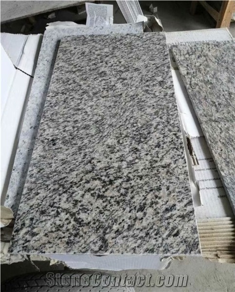 Tiger Skin Rusty Wave White Red Granite Tiles Slabs