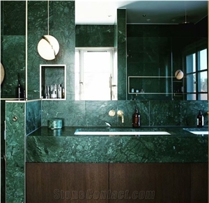 Verde Emerald India Green Flower Fine Green Rajasthan Tile