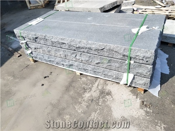 Yixian Black Granite New G684 Garden Block Steps Stair Tread