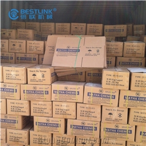 Silent and Safe Non-Explosive Rock Breaking Demolition Grout