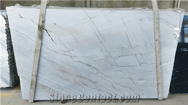 Nazca Desert Quartzite Slabs, Brazil White Quartzite