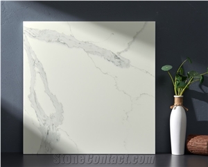 Artificial Stone Calacatta White Quartz for Countertop
