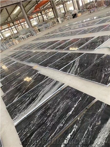 Black Cosmic China Nebula Granite