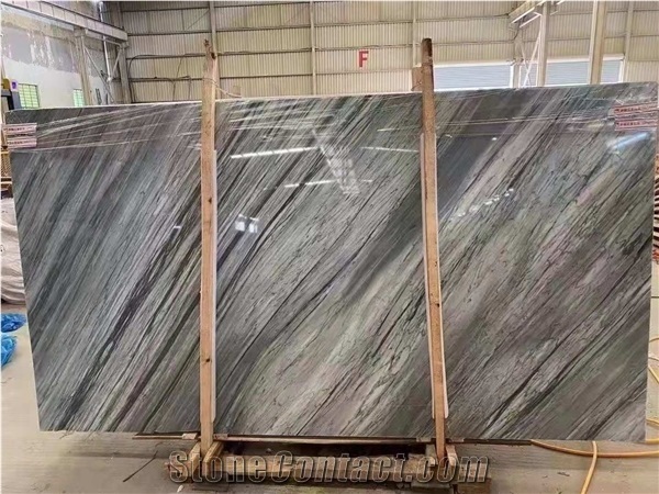 China Snowflake Snow Grey Wood Grain Marble Slabs,Tiles