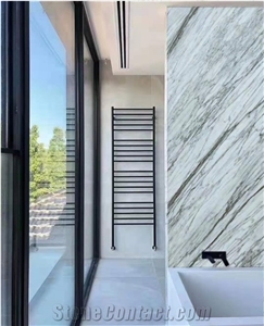 China Snowflake Snow Grey Wood Grain Marble Slabs,Tiles