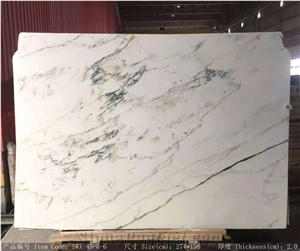 Extra Calacatta White Marble Slabs & Tiles